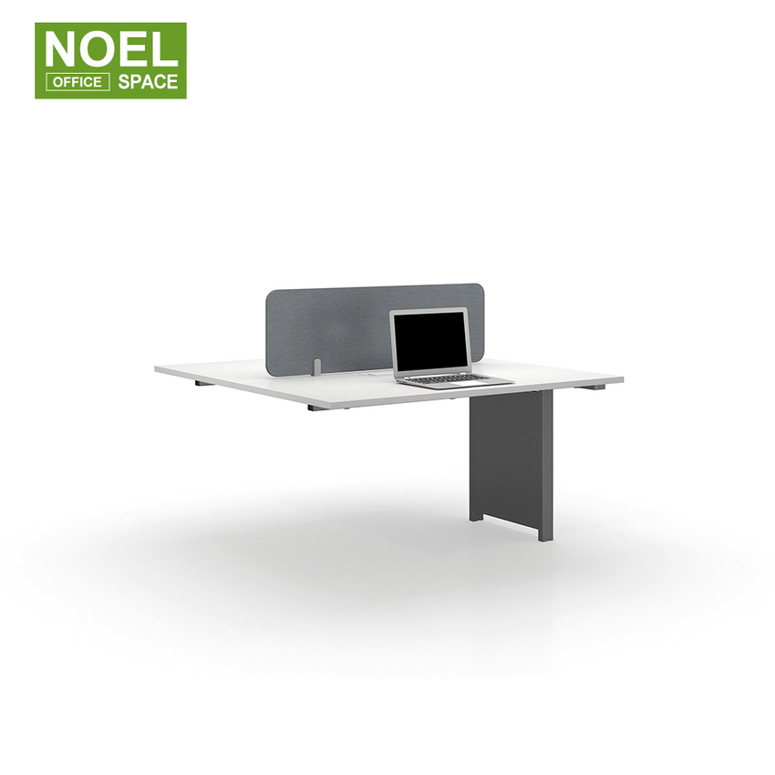 N-WC1414B，simple 2 staff extension workstation