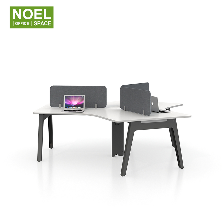 E-WG3127,High quality 120 degree 3 staff workstation