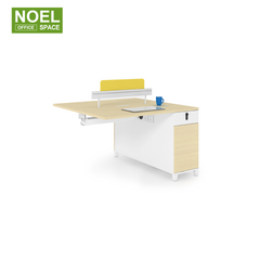 T-WH1212B,Multiple color options 2 staff extension workstation