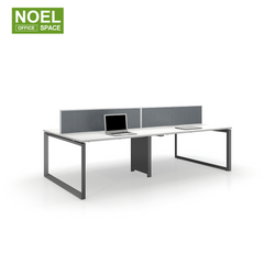 N-WP2814,Multi-person customizable 4 staff workstation