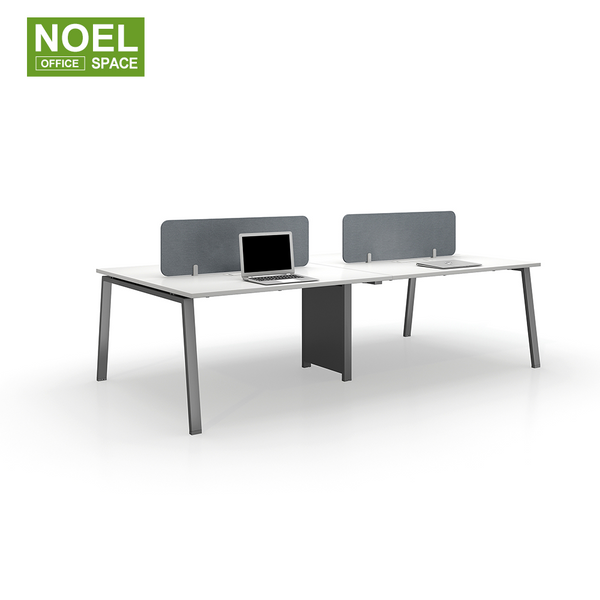 N-WB2814，Simple and modern 4 Staff workstation