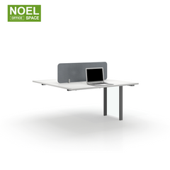 N-WC1414BC，modern 2 staff extension workstation