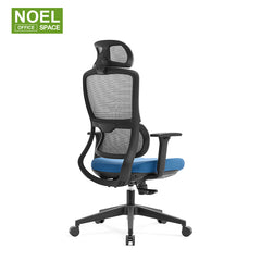 Brant(Grey+blue),New design swivel chair 2D headrest comfortable waist protection good quality.