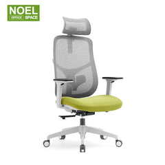 Moda-HG，New design yellow color ergonomic mesh office chair