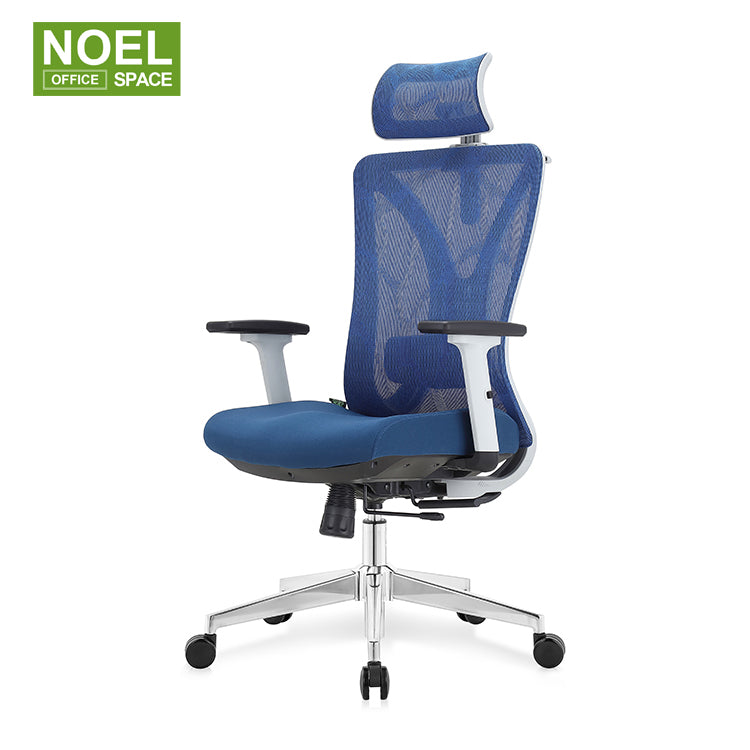 Prima-H(3D+seat sliding),new color high back ergonomic office chair.