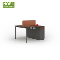 T2-DL1212A,simple design customizable 2 staff workstation