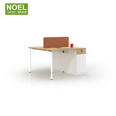 T2-DL1212A,simple design customizable 2 staff workstation