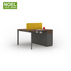 T2-DL1212A,simple design customizable 2 staff workstation