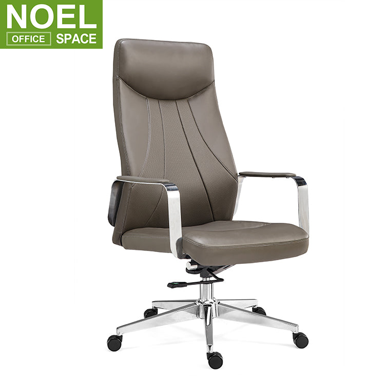 Park-H, High Back PU Swivel President Chair Ergonomic Executive Computer Task Office Chai