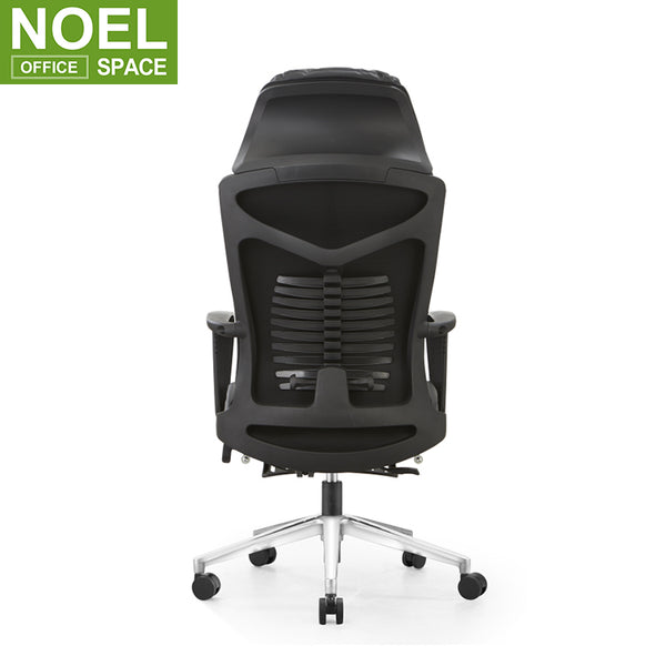 Patti, Swivel Office Chair with Footrest High Back Reclining Sleeping Chair