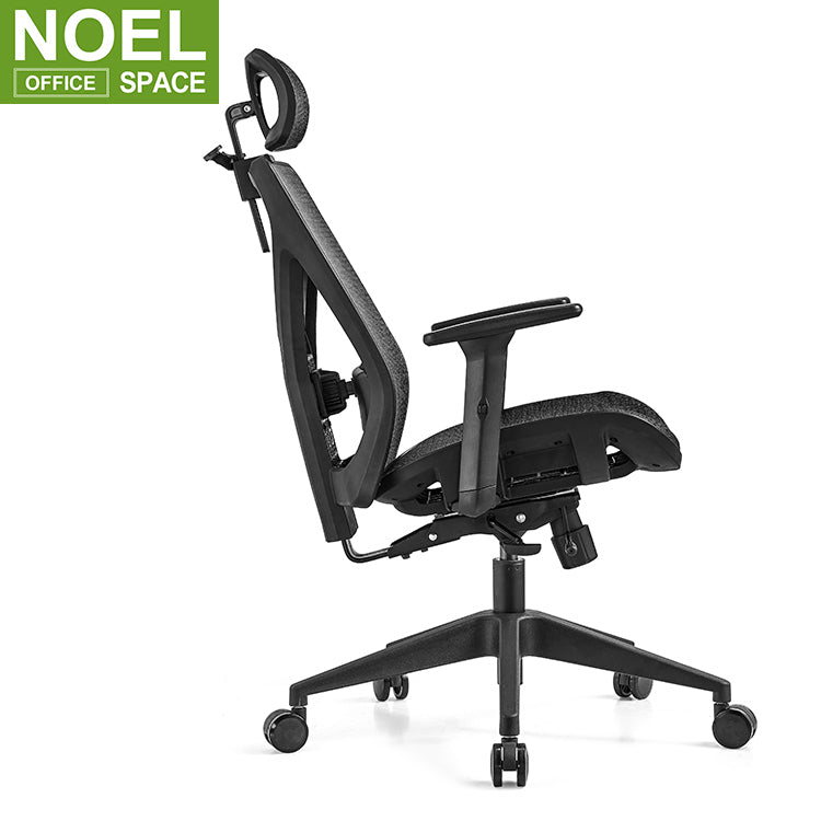 Mike-H, BIFMA passed Ergonomic office mesh height adjustable back and ...